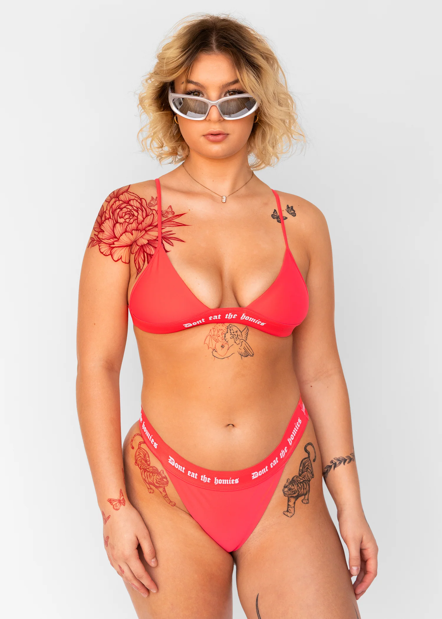 DONT EAT THE HOMIES CLASSIC BIKINI TOP - Image 15