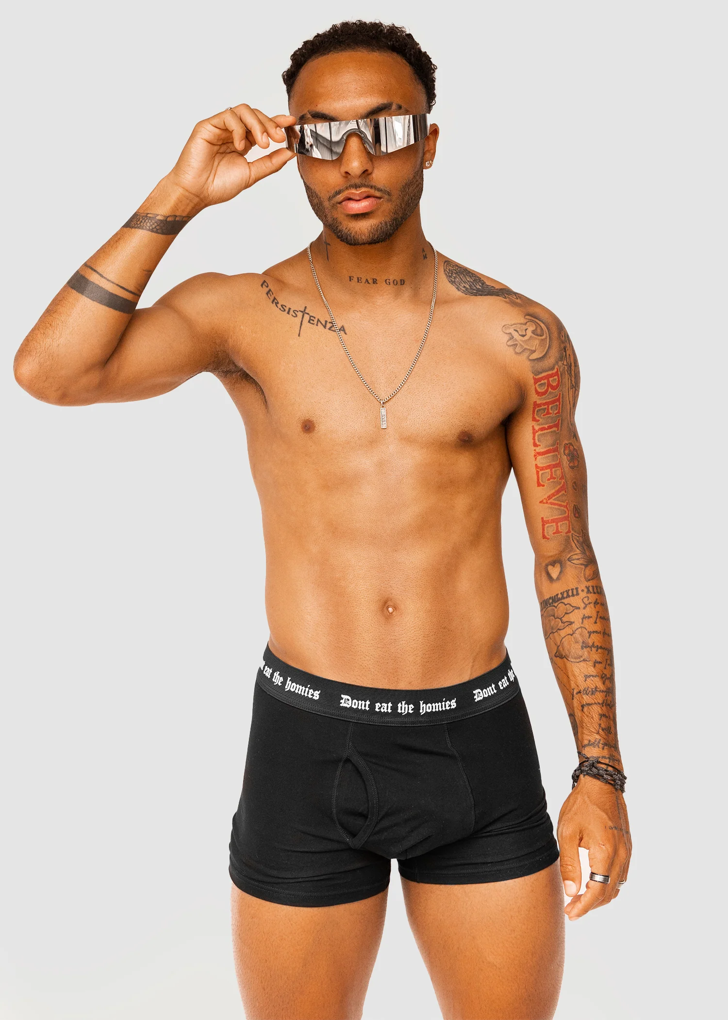 DONT EAT THE HOMIES CLASSIC BOXER BRIEF - Image 3