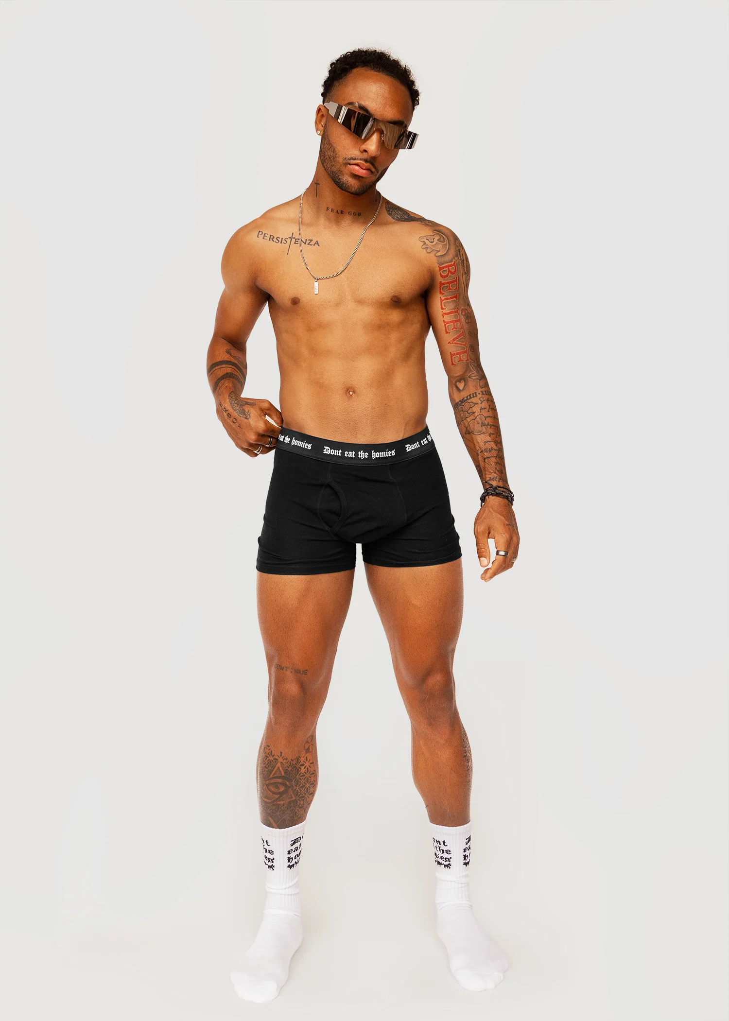 DONT EAT THE HOMIES CLASSIC BOXER BRIEF - Image 4