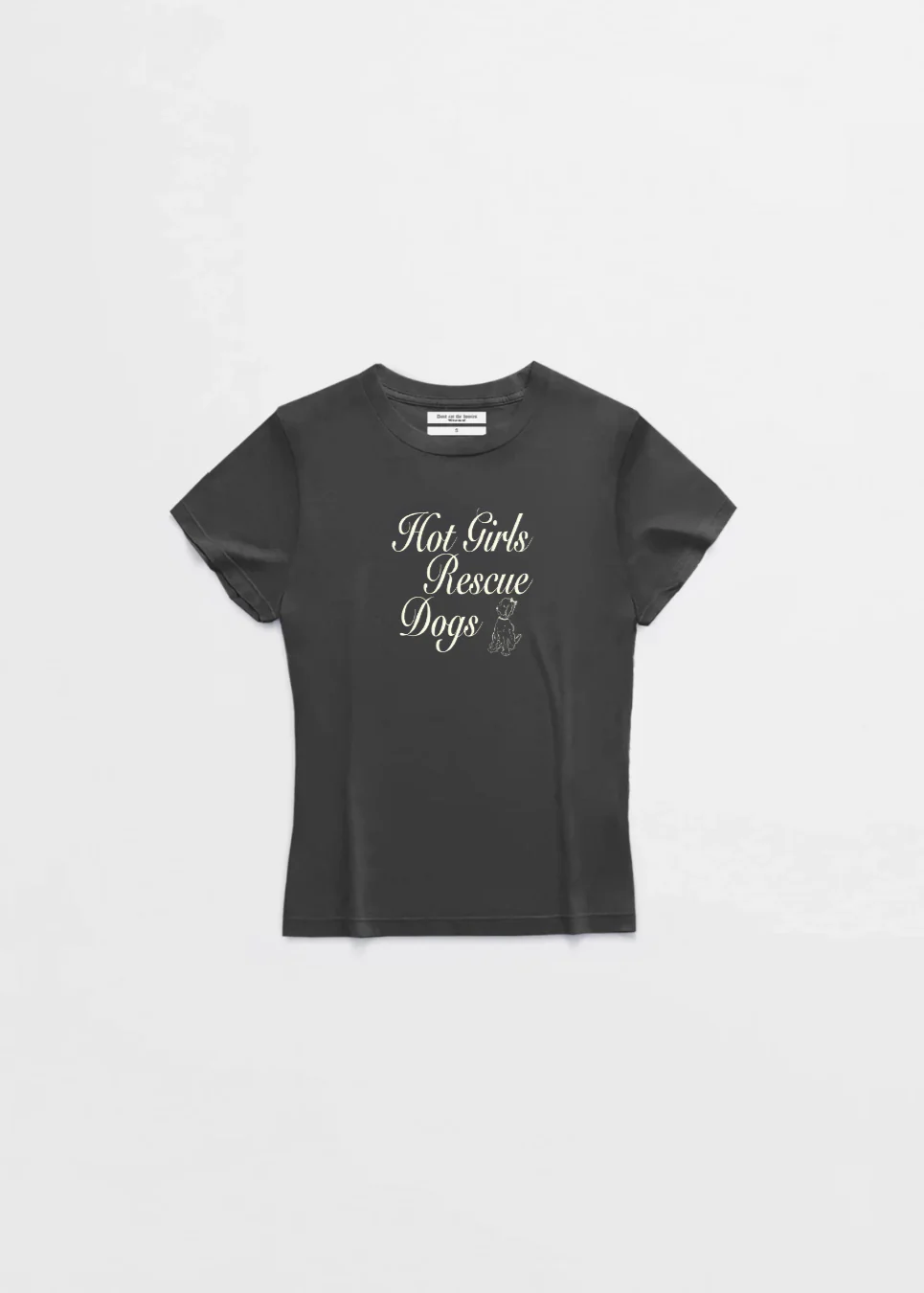 HOT GIRLS RESCUE DOGS BABY TEE - Image 3
