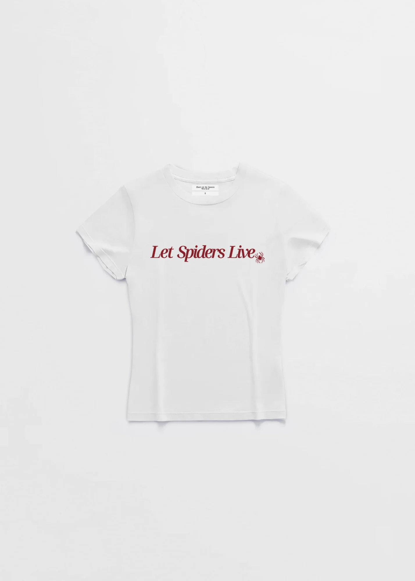Let Spiders Live Baby Tee - Image 3