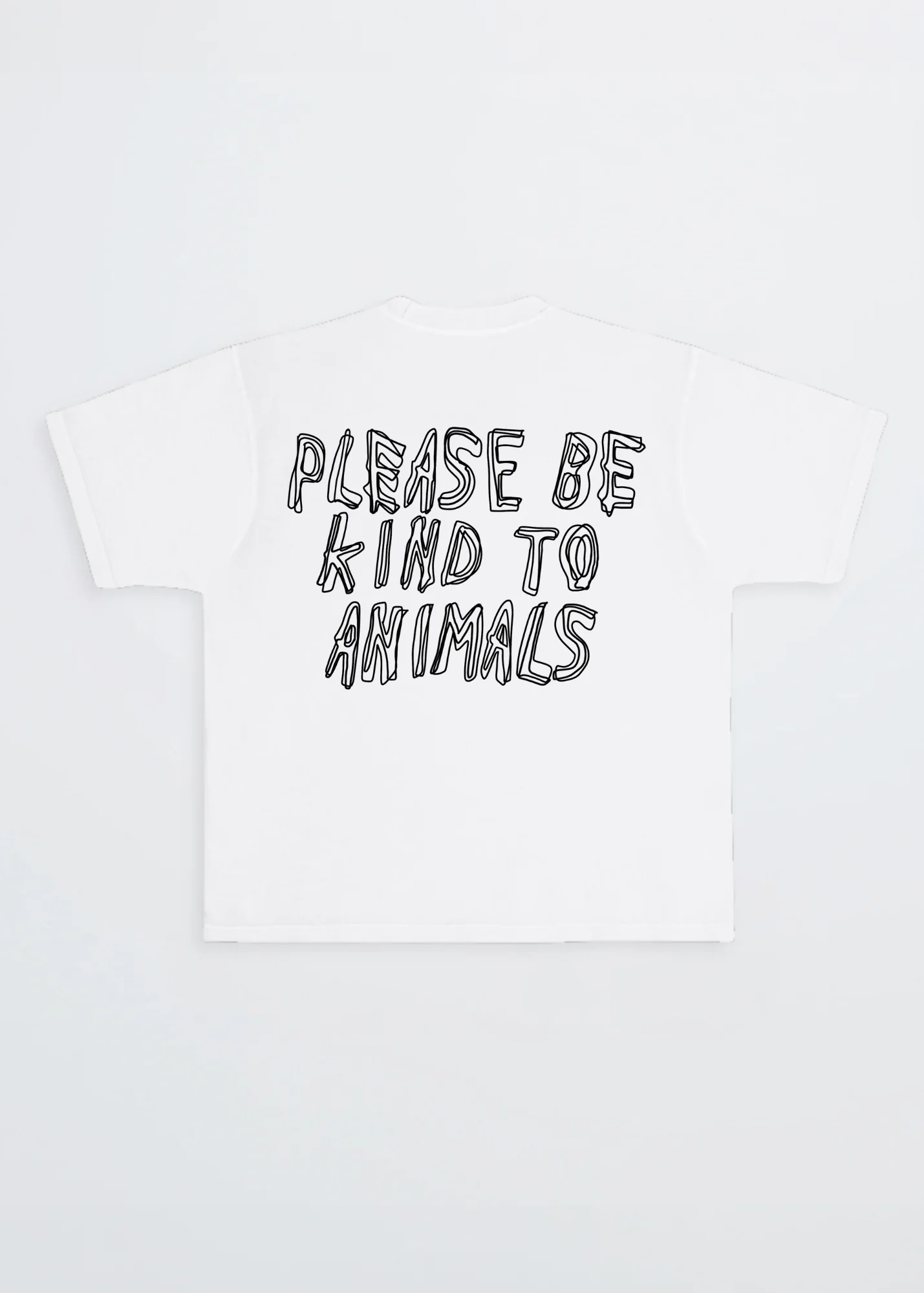PLEASE BE KIND TO ANIMALS TEE - Image 3